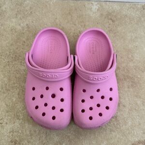 CROCS Kids Pink Clogs